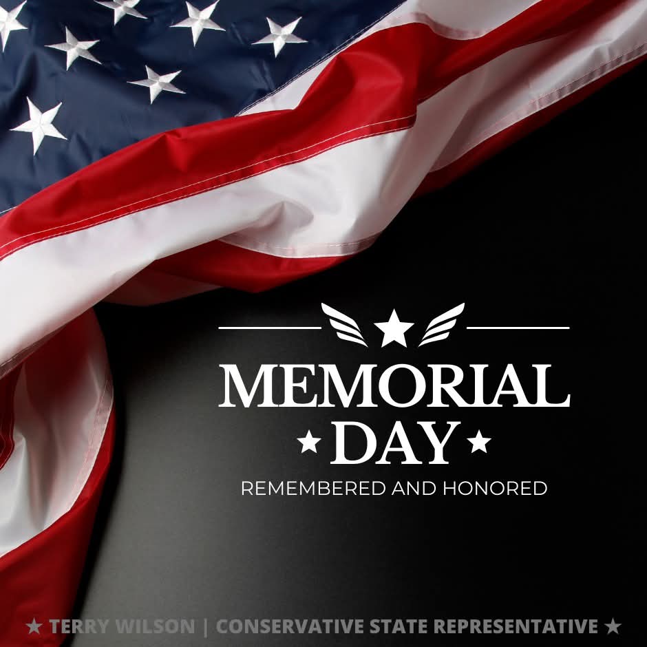 As busy as we are at your State Capitol, and as busy as all your lives are, today we take a moment to pause and remember those we have lost in service to our nation. #MemorialDay #txlege