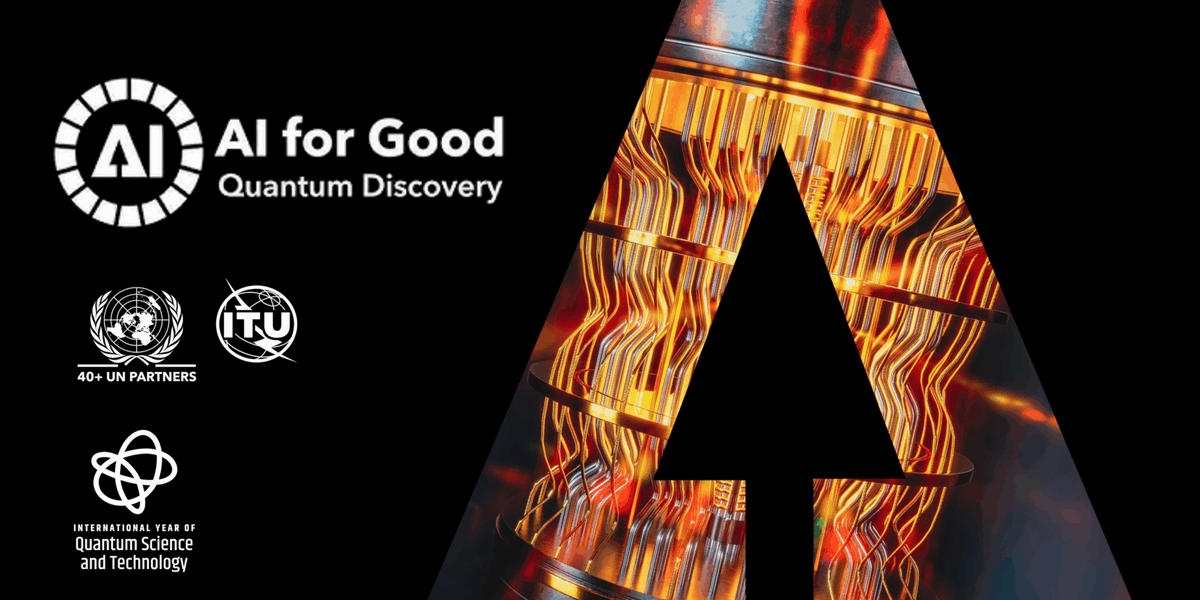 AI for Good 🇺🇳 #AIforGood (@aiforgood) on Twitter photo Quantum technology for a better world.🌍
#AIforGood organized by <a href="/UN/">United Nations</a> <a href="/ITU/">Int’l Telecommunication Union</a> has launched #Quantum for Good, a new initiative to align quantum innovation with real world impact!
Read the full article from <a href="/QuantumDaily/">The Quantum Insider</a>
🌐 loom.ly/6idasEo Quantum technology for a better world.🌍
#AIforGood organized by <a href="/UN/">United Nations</a> <a href="/ITU/">Int’l Telecommunication Union</a> has launched #Quantum for Good, a new initiative to align quantum innovation with real world impact!
Read the full article from <a href="/QuantumDaily/">The Quantum Insider</a>
🌐 loom.ly/6idasEo