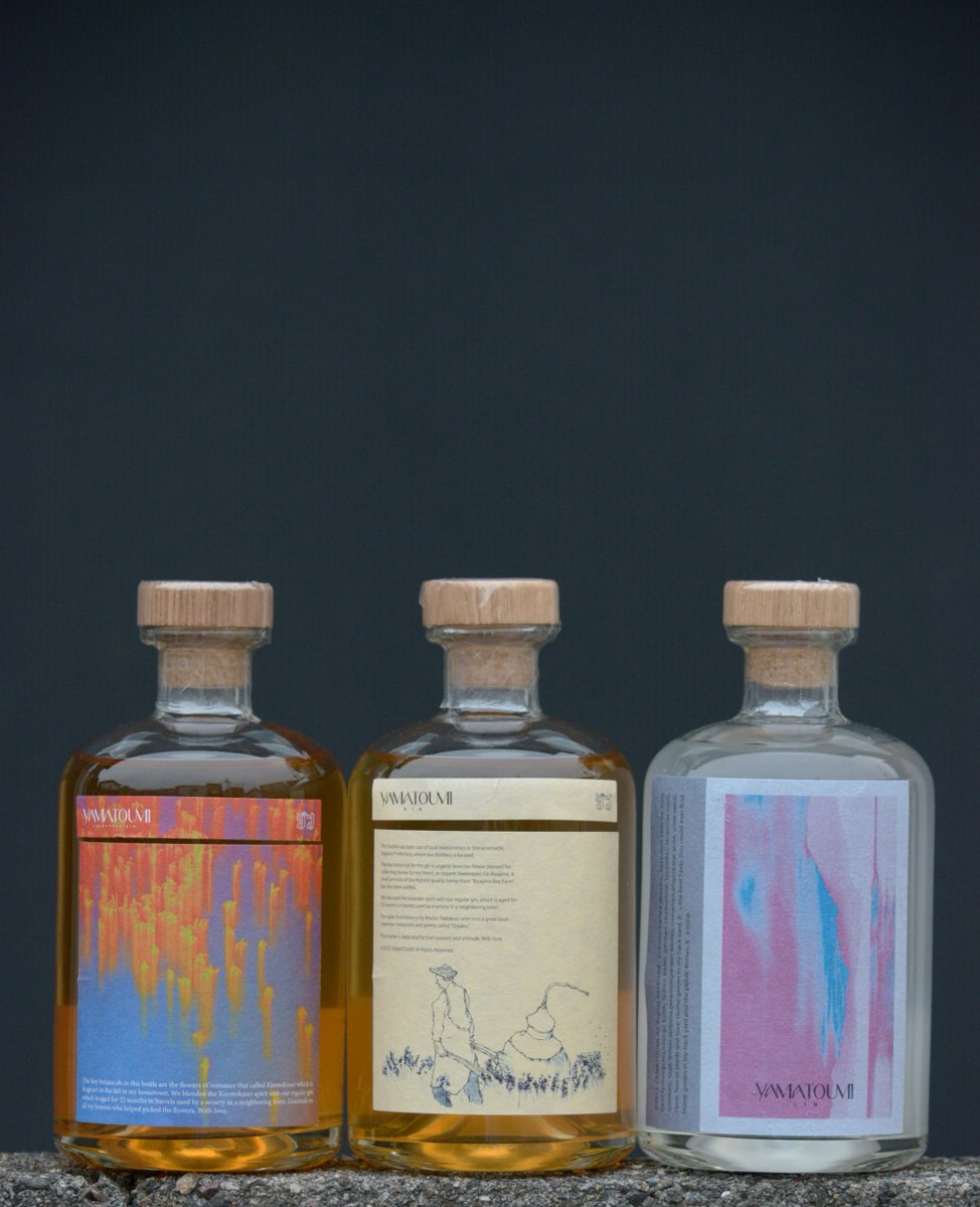 uekiyashouten's tweet photo. 野尻湖のほとりヤマトウミ蒸留所よりニューカマーが3種届いております

■ BARREL AGED LAVENDER GIN
■BARREL AGED KINMOKUSEI GIN
■YAMATOUMI GIN 13TH BATCH

詳しくはホームページをご覧ください
https://t.co/9FjcMU5m2x
#植木屋商店 #クラフトジン #ジン　ではない #yamatoumi https://t.co/IGcapWgrkD