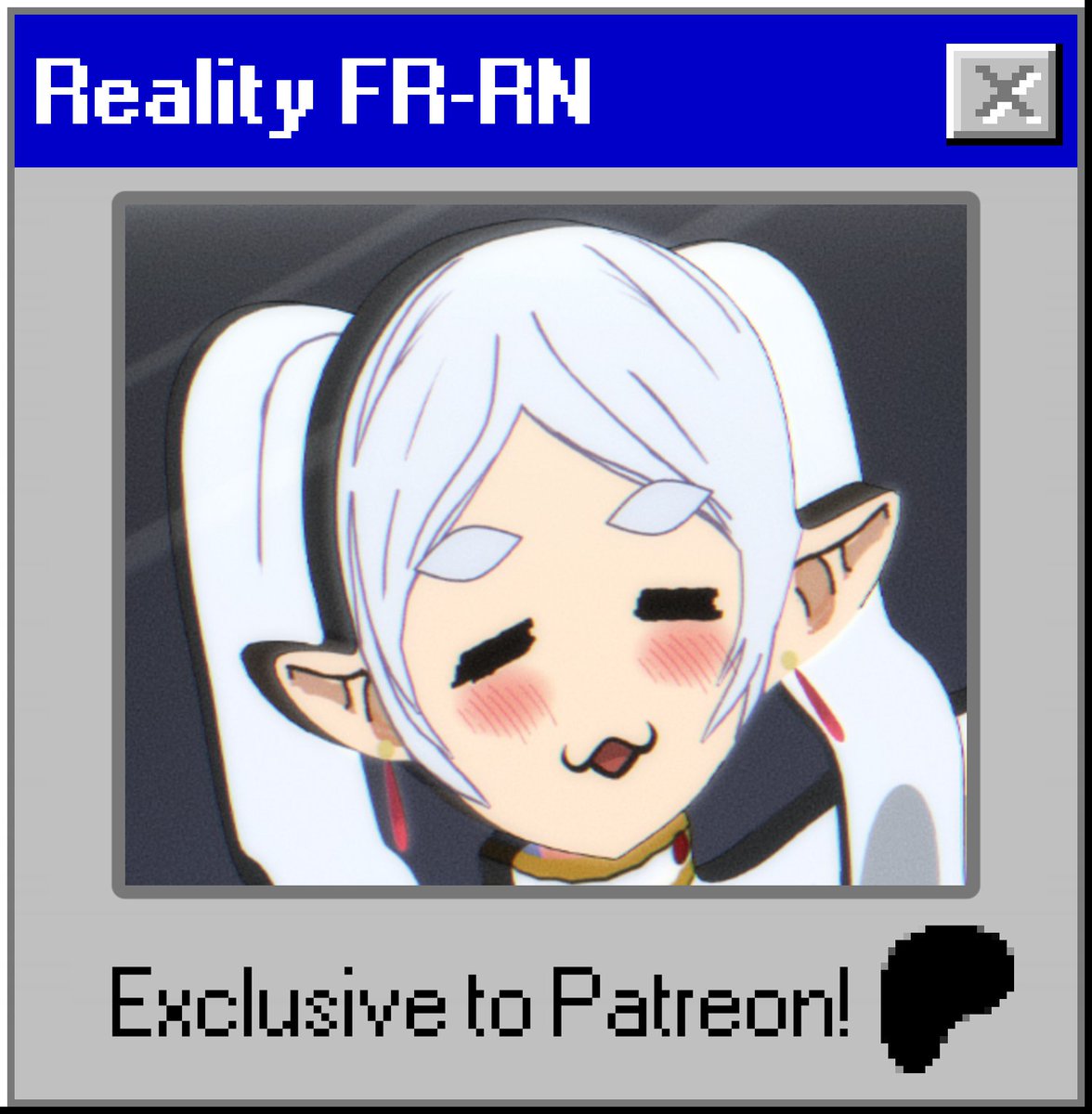 // NEW POST DETECTED //

Frieren gets framed. I can't think of a better pun.

Go check it out!