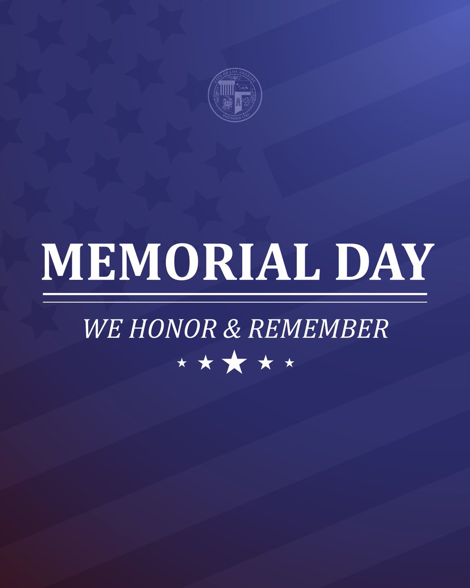 On this Memorial Day, we honor the brave heroes who gave their lives in service to our nation. Their sacrifice reflects our freedom — and their courage will never be forgotten.