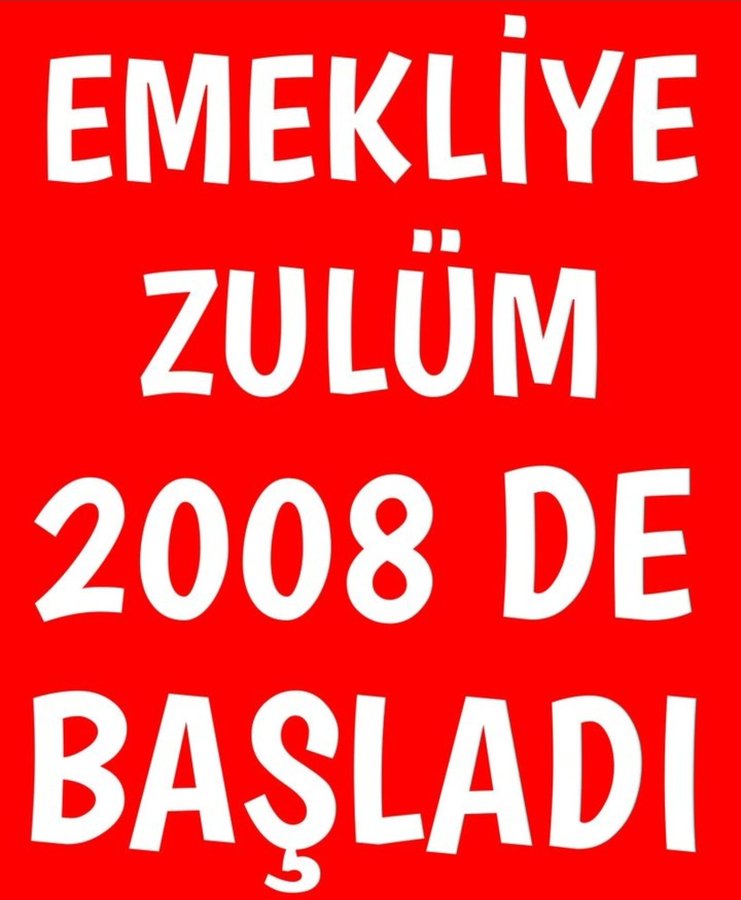 <a href="/ArslanYuksel06/">Yüksel Arslan</a> 2 Sene Önce Eyt Yasası çıktığında  açıklandığı gibi yasadan yararlanıp emekli olanların yaş ortalamaları 59 60"tır! Kaldı ki onlarında %58 i AB0 kaynaklı düşük maaşlar dolasyla çalışma hayatına devam etmekteler, 
#Emekliyiçökerttiniz
#5000KısmininHayatıçöktü

<a href="/MHP_Bilgi/">MHP</a>