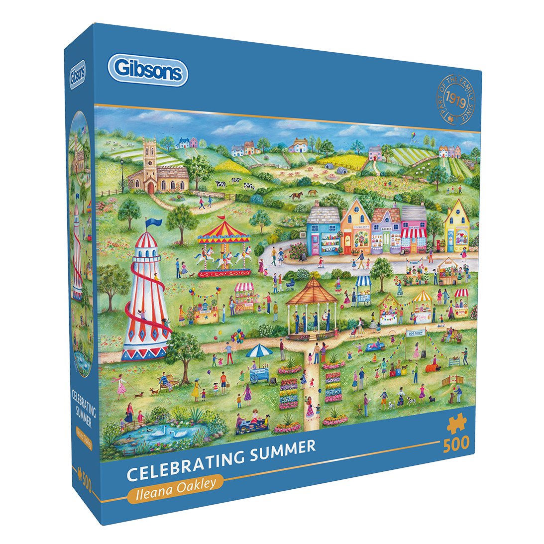 Sixtyplusurfers's tweet image. Sixtyplusurfers has teamed up with Gibsons to offer one lucky reader the chance to win 'Celebrating Summer', a beautiful 500-piece jigsaw puzzle by talented new artist Ileana Oakley. Enter at sixtyplusurfers.co.uk/competitions-a…
Good luck and happy puzzling! Jenny, Sixtyplusurfers 😀