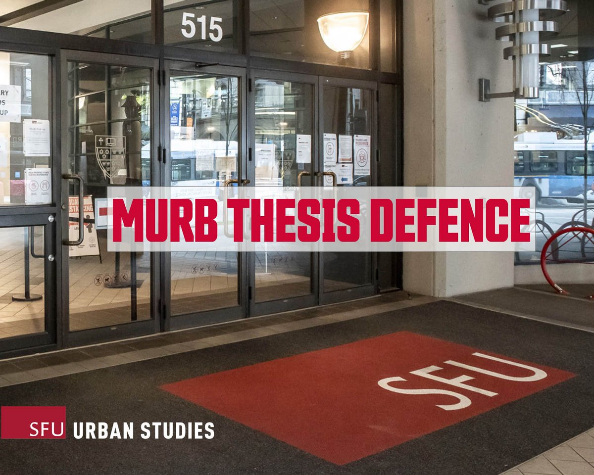 SFU Urban Studies (@sfuurban) on Twitter photo Join #sfuurb & Aaron Chang for a MURB thesis defence, "RainCity Public Spaces: Weather-Protected Skateboard Parks for Year-Round Accessibility & Community Engagement".
๐๏ธ June 24 (9 AM)
๐ SFU Harbour Centre (HC 2250)
RSVP: urban@sfu.ca
events.sfu.ca/event/44680-1
<a href="/SFU_GradStudies/">SFU Faculty of Graduate Studies</a> Join #sfuurb & Aaron Chang for a MURB thesis defence, "RainCity Public Spaces: Weather-Protected Skateboard Parks for Year-Round Accessibility & Community Engagement".
๐๏ธ June 24 (9 AM)
๐ SFU Harbour Centre (HC 2250)
RSVP: urban@sfu.ca
events.sfu.ca/event/44680-1
<a href="/SFU_GradStudies/">SFU Faculty of Graduate Studies</a>