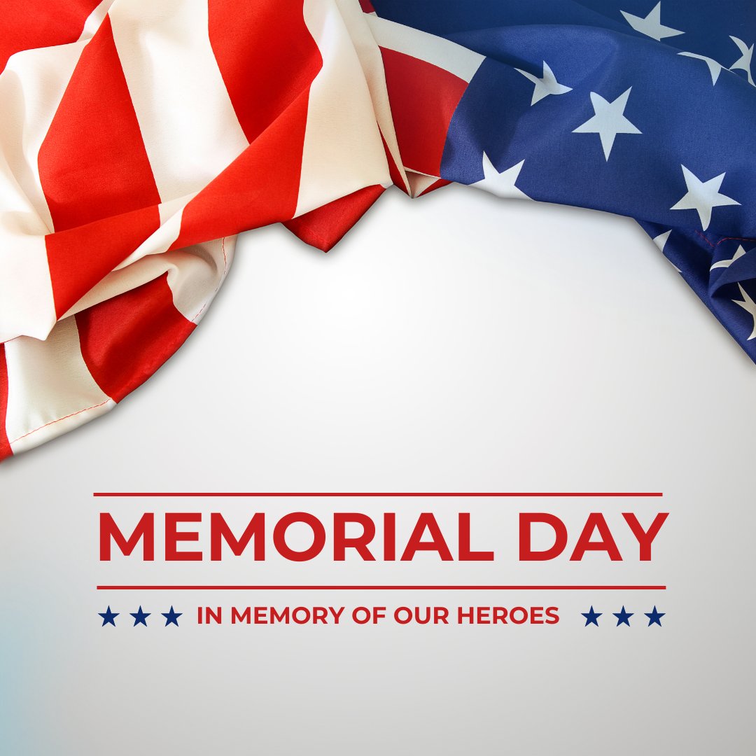 As we welcome summer, let’s take a moment this Memorial Day to honor and remember those who made the ultimate sacrifice in service to our nation.