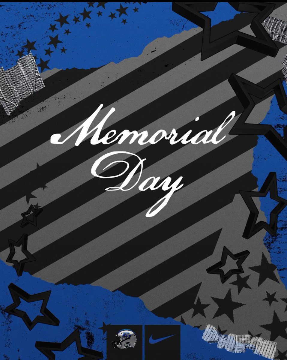 Happy Memorial Day from Bartram Trail Football 🇺🇸 Remember and Honor 🇺🇸 ! #GoBears  #GoodBetterBest