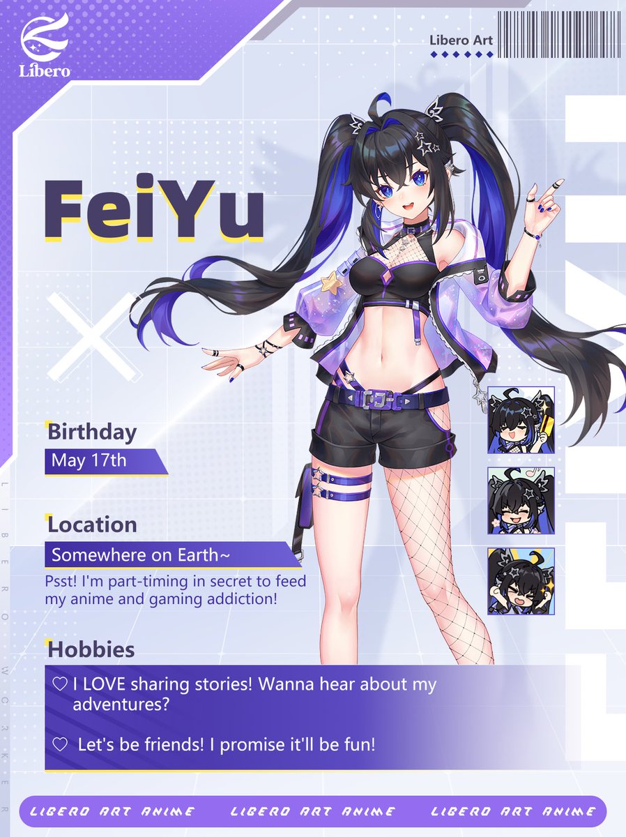 Heyyy, it's Feiyu! ✨🤗
Gonna drop some cosmic stories tomorrow—stay tuned! 😘
#LiberoArtStudio