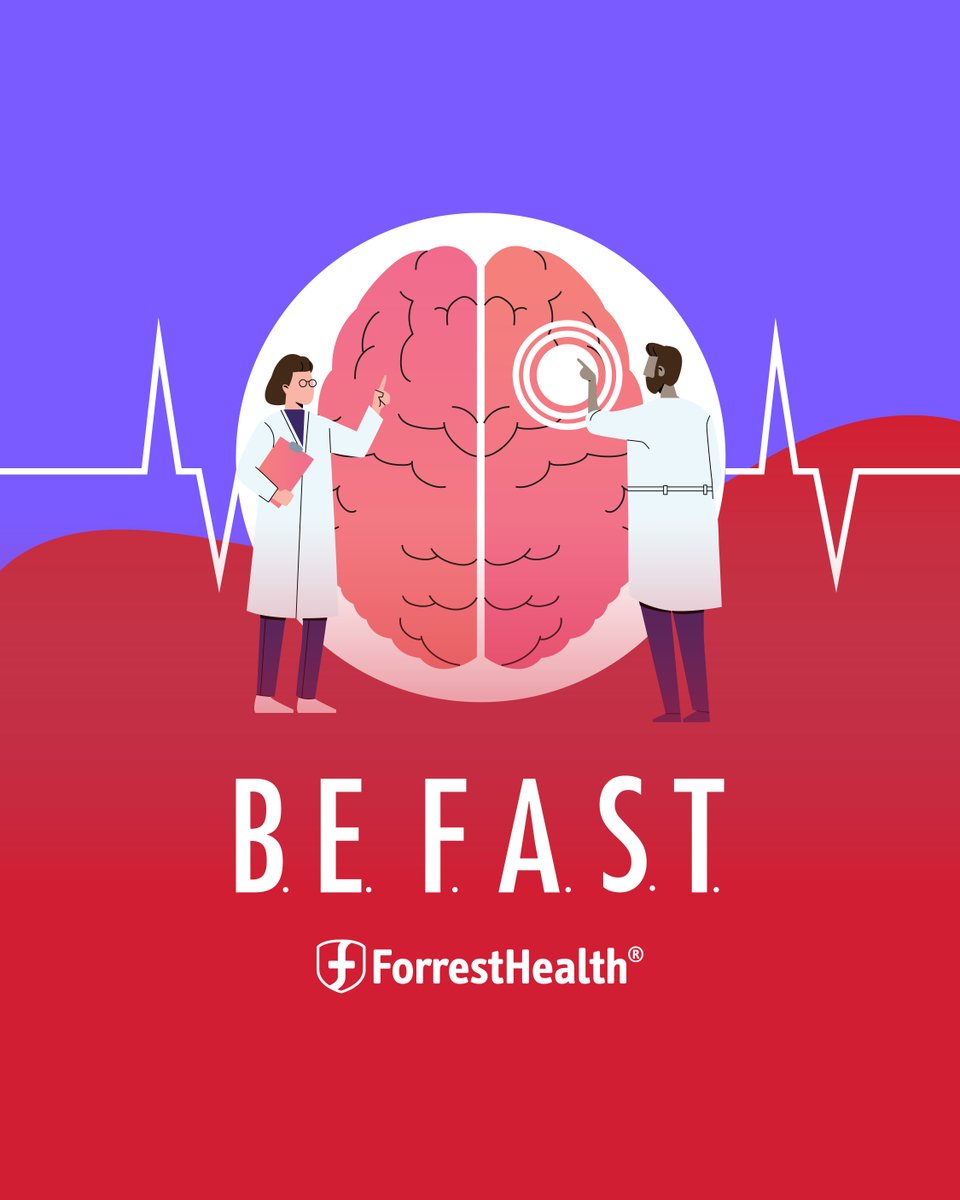 📊 Stroke by the Numbers (and why you should care):
 
• Stroke is the #5 cause of death in Mississippi
• More than 1,700 Mississippians die from stroke each year
• 1 in 6 people will have a stroke in their lifetime
 
Know the signs. B.E. F.A.S.T. ➡️ hubs.ly/Q03kCZNv0