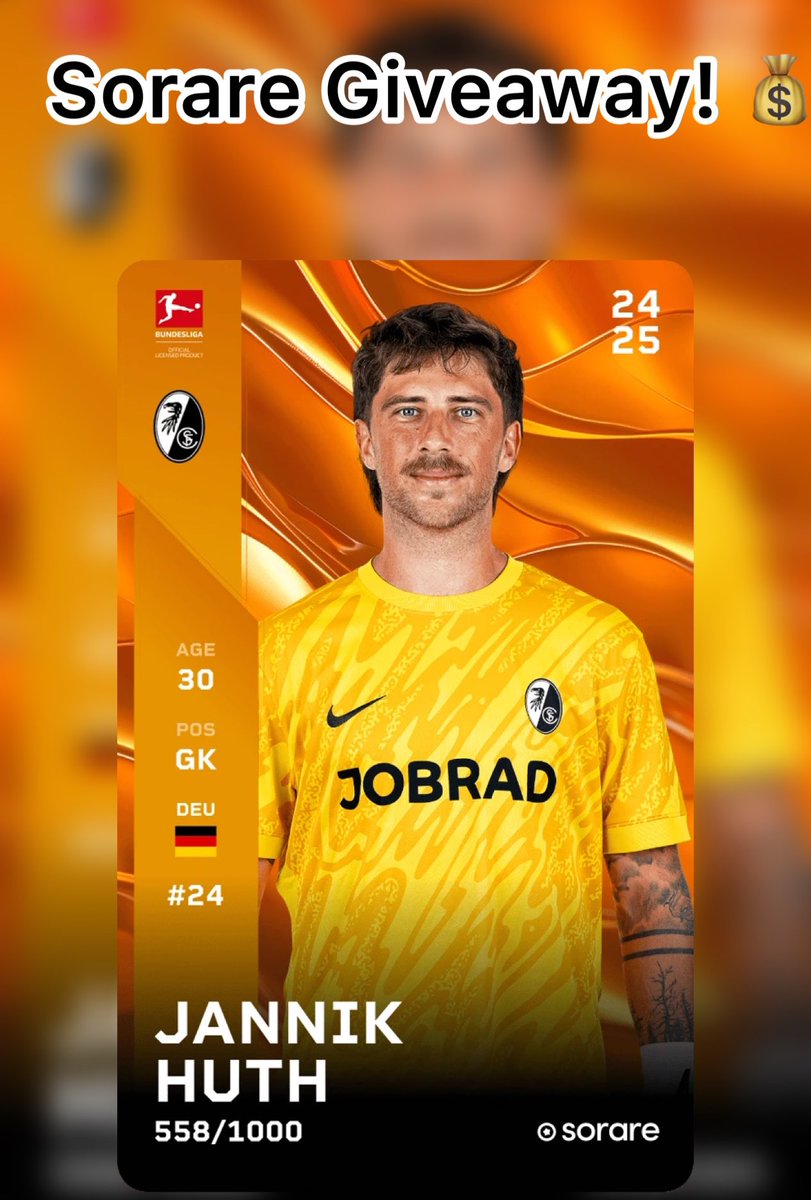 <a href="/Sorare/">Sorare</a> Giveaway! 💰🚀

Just follow , Like and RT the tweet below! 

I can just recommend to checkout <a href="/freecashcom/">Freecash.com</a> to boost your <a href="/Sorare/">Sorare</a> wallet in the summer break! ☀️

Get up to 250$ start bonus <a href="/freecashcom/">Freecash.com</a> -> freecash.com/r/7d7dfad168

#freecash #sorare #money #giveaway