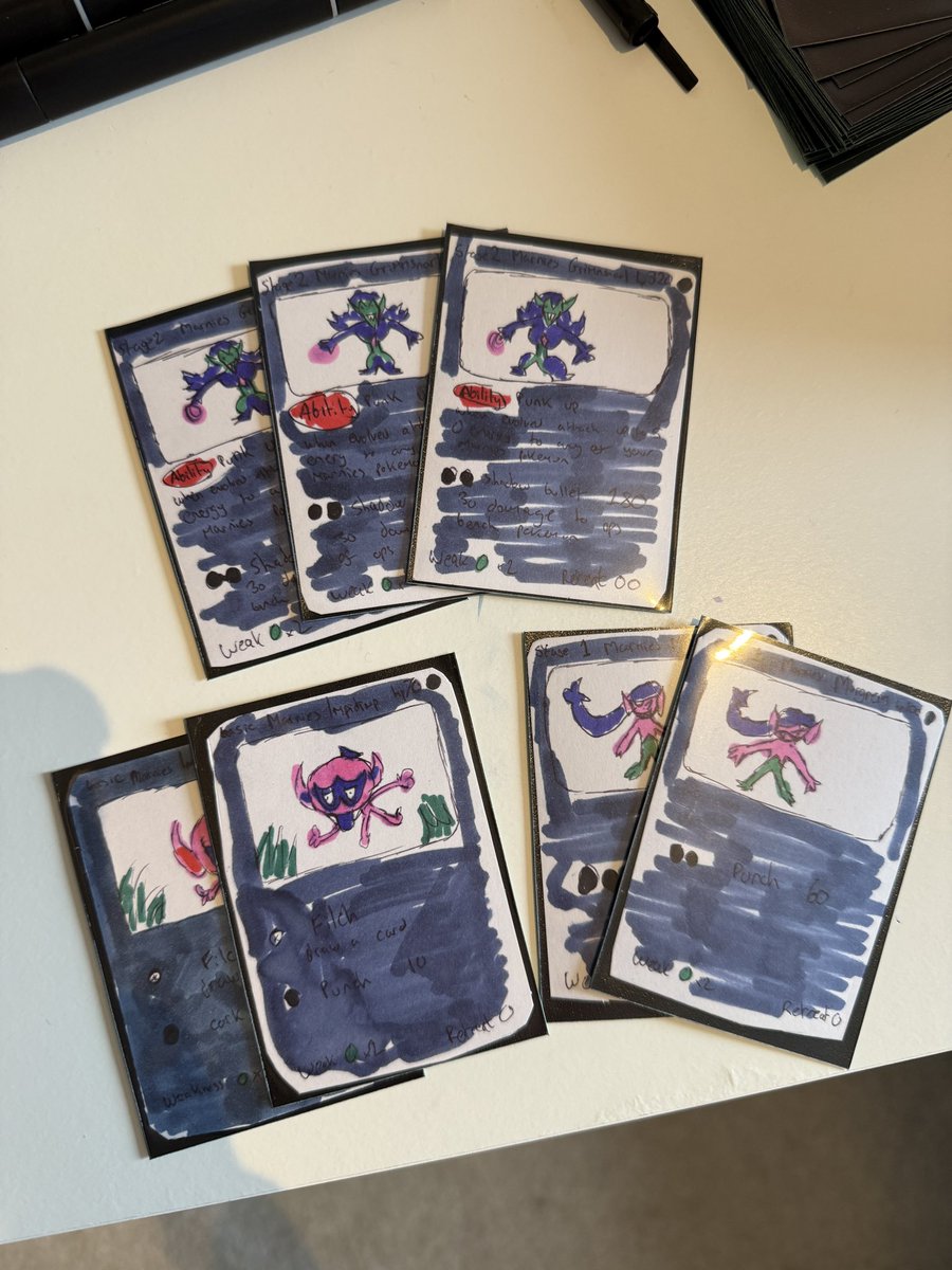 Who needs a printer for proxies when you are so talented