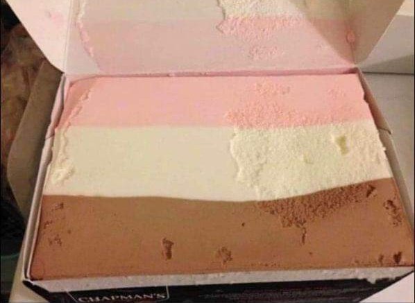 Back when i was growing up, ice cream came in a box!