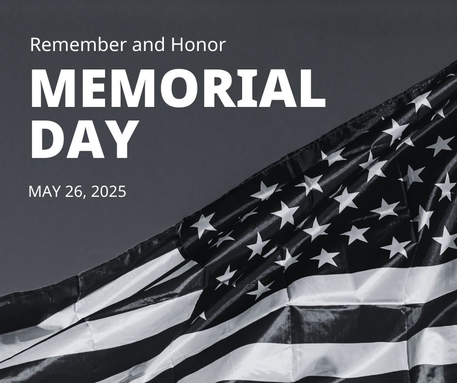 Today, we pause to remember and honor the bravery of those who gave their lives in service to our country.

#MemorialDay