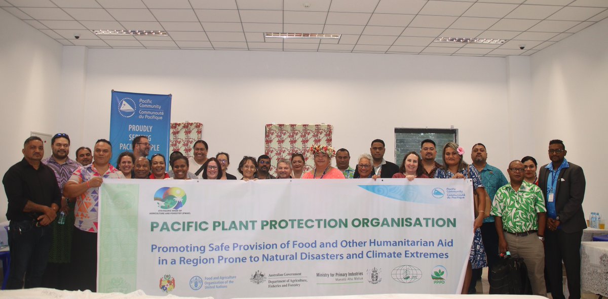 spc_cps's tweet photo. #PWAF2025 | Delivering urgent aid without inviting pests & diseases?
Mondays SPC-led side-event tackled this head-on, with regional partners sharing real case studies and smart biosecurity solutions for disaster response.
#Biosecurity #PacificStrong #HumanitarianAid #PPPO https://t.co/0L7dtibt62