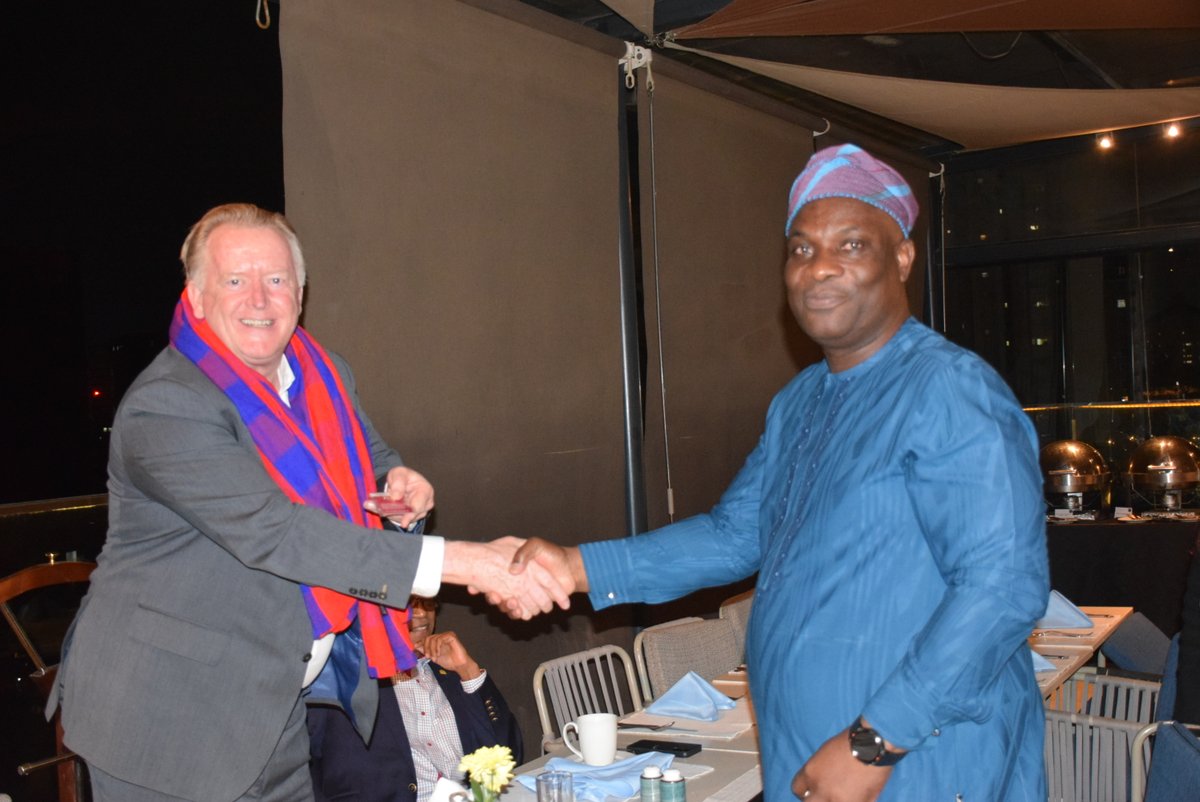 Honored to host the Principal Secretary Cooperatives <a href="/PSKilemi/">PS Patrick K. Kilemi</a>, ICA-Africa President High Chief Ayeola Oriyomi, <a href="/icacoop/">International Cooperative Alliance</a> Director General Jeroen Douglas &amp; the ICA-Africa Kenyan members for a high-level dinner as an initial step for consideration to host the #14AMCCO in October.