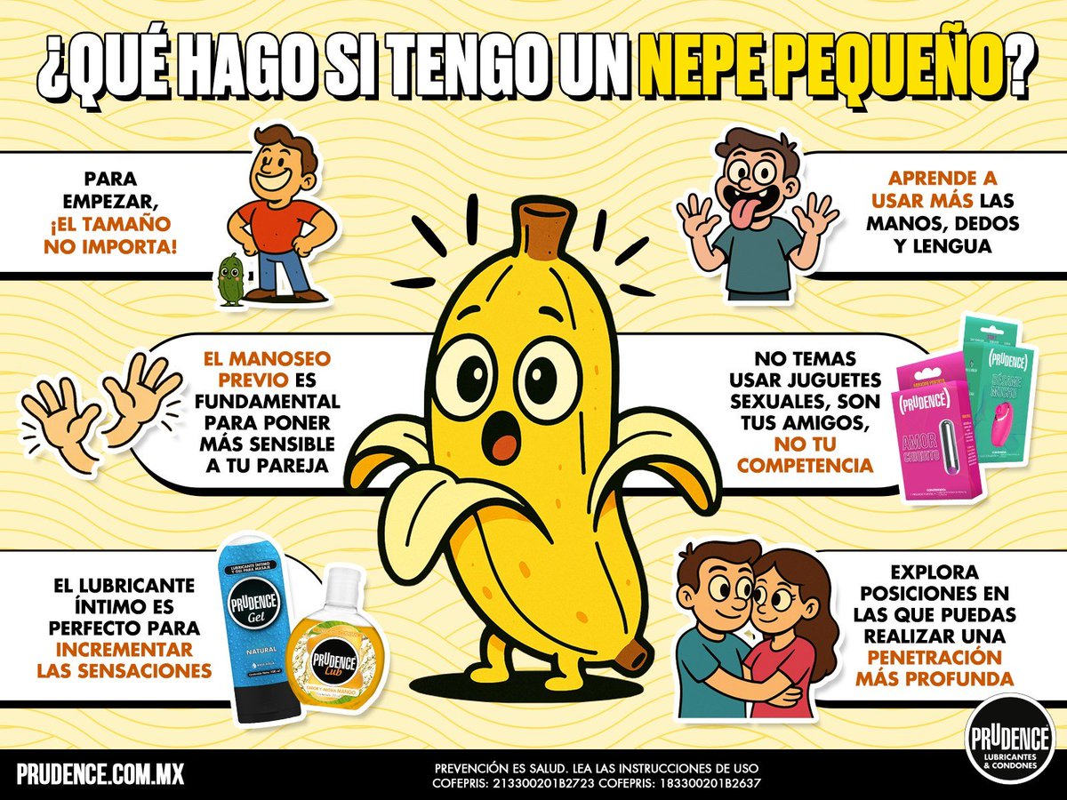 El tamaño del nepe realmente nunca ha importado cuando tienes creatividad e imaginación. Por acá te dejo unos tips para que disfrutes más del delicioso no importando el tamaño de tu titán.

Encuentra todos mis productos en mi Tienda Online: bit.ly/TiendaOnlinePr…