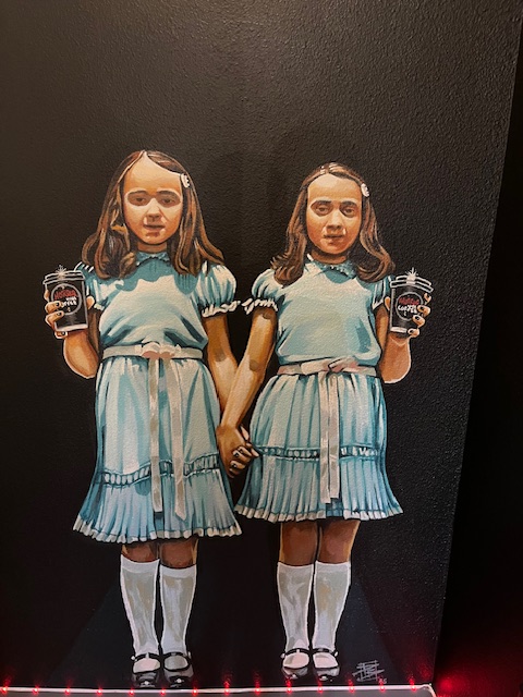 Horror Vibes Coffee opening weekend in Vegas! A must for horror lovers. 
I got the Babysitter Chiller 🔪