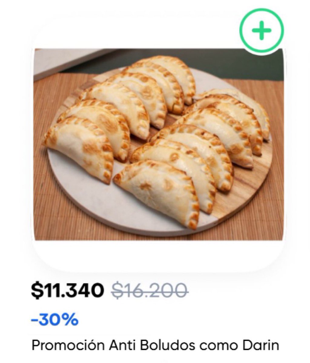 🥟🤪|| HILO CON LOS MEJORES MEMES DE LAS EMPANADAS DE DARIN + LAS MEJORES PROMOCIONES

——🧵 ABRO HILO

1. Promoción “Anti Boludos”