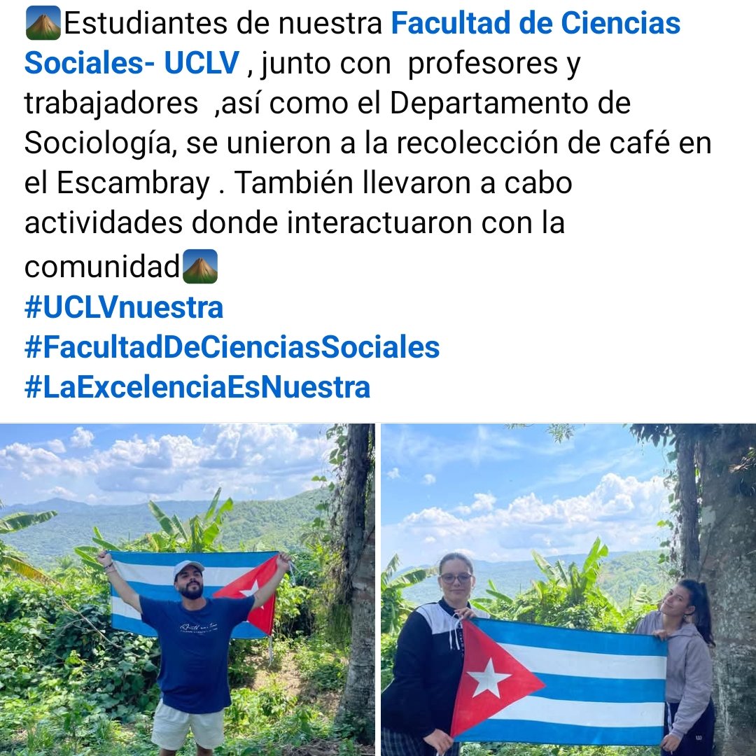 Facultad de Ciencias Sociales UCLV tweet media