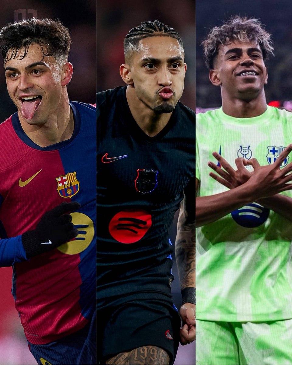 BarcaTimes's tweet image. 𝐅.𝐂 𝐁𝐀𝐑𝐂𝐄𝐋𝐎𝐍𝐀 𝐓𝐇𝐈𝐒 𝐒𝐄𝐀𝐒𝐎𝐍 🔵🔴

• 60 GAMES 👕
• 174 GOALS SCORED ⚽
• 44 WINS ✅
• 7 DRAWS ➖
• 9 LOSSES ❌

𝟐𝟒/𝟐𝟓 𝐘𝐎𝐔 𝐖𝐈𝐋𝐋 𝐁𝐄 𝐌𝐈𝐒𝐒𝐄𝐃 👋🏼