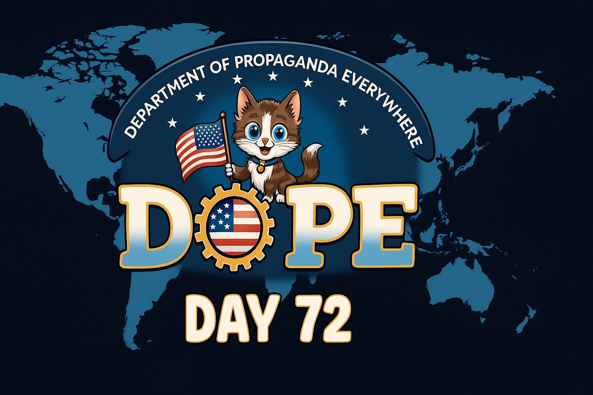 dopesupporters's tweet photo. 🚨 Day 72 🚨

We’re not chasing headlines — we’re building through the quiet. While others flip narratives and hop trends, $DOPE stays rooted. The message hasn’t changed. The mission hasn’t faded. Every day we’re still here is a day we prove this wasn’t just hype. https://t.co/GHUgBAPTlg