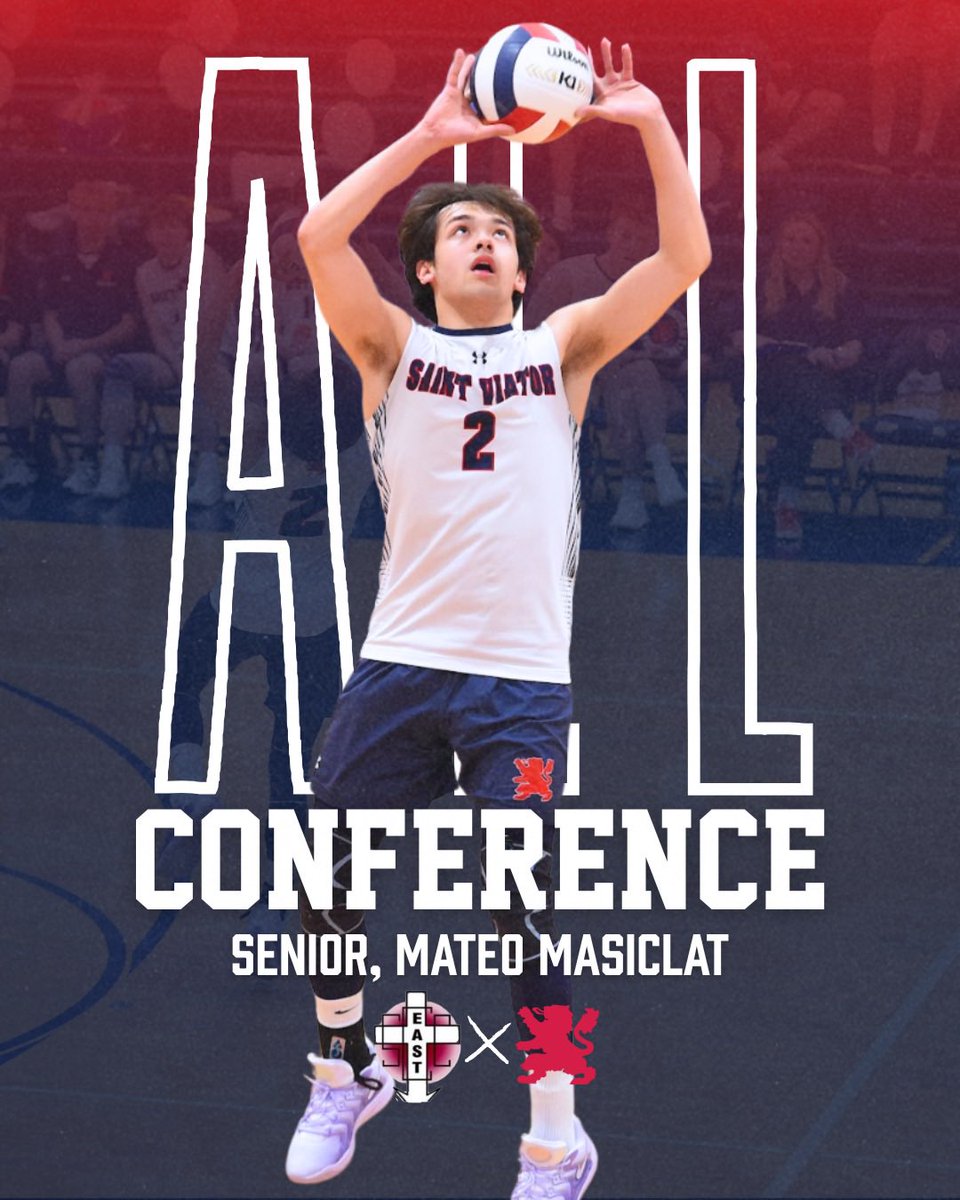 Congrats to Senior Setter, Mat Masiclat, for being named to the 2025 ESCC All Conference team👏
