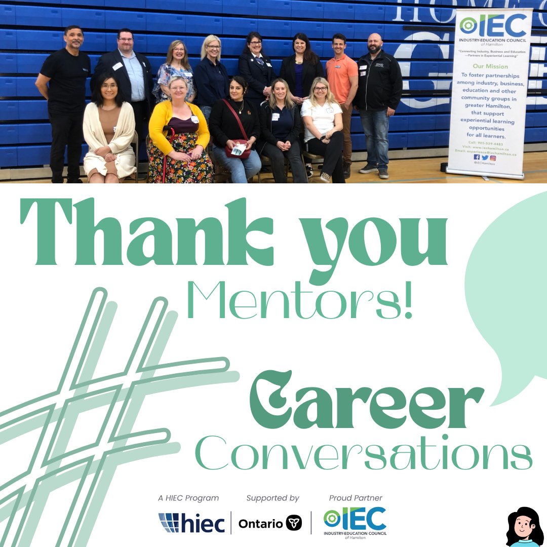 IEC Hamilton (@iechamilton) on Twitter photo Thank you to <a href="/CathedralGaels/">Cathedral High School Student Council</a> and the grade 9 & 10 students for welcoming these amazing volunteer mentors on Friday, May 16th to engage in Career Conversations. We are thankful to the mentors for coming and participating! 💗
<a href="/HaltonIEC/">HIEC</a>
#Ontario #CareerCoaching #InspireYouth Thank you to <a href="/CathedralGaels/">Cathedral High School Student Council</a> and the grade 9 & 10 students for welcoming these amazing volunteer mentors on Friday, May 16th to engage in Career Conversations. We are thankful to the mentors for coming and participating! 💗
<a href="/HaltonIEC/">HIEC</a>
#Ontario #CareerCoaching #InspireYouth