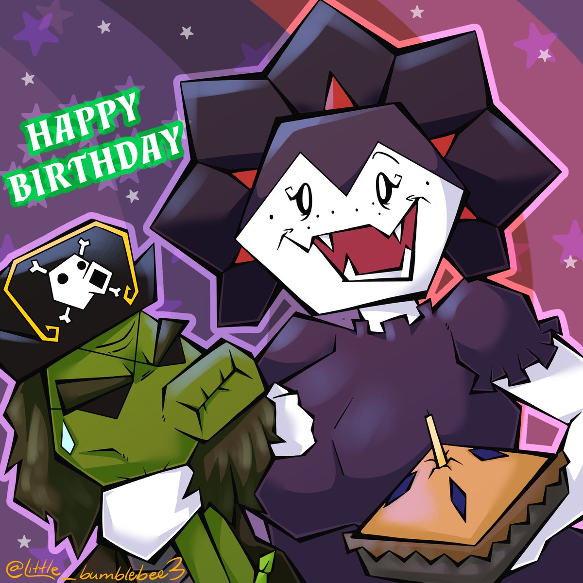 HAPPPY BIRTHDAYY TO <a href="/DeadassPete/">pete.deadass</a> !!!!

Enjoy your gift/bday!!!! :3🥧🎉💖💖💖

#pvz #bday #birthday