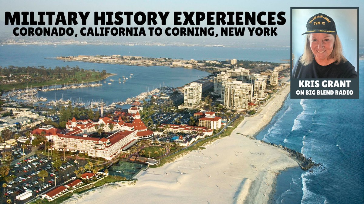 Travel writer Kris Grant shares the rich #military &amp; naval aviation history of Coronado, California—from the Navy SEALs and Glenn Curtiss to the legendary Hotel del Coronado. Plus, military heritage sites in Ohio &amp; NY. Listen: youtu.be/rOUqJjrPTyY?fe…