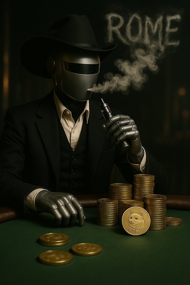 CryptofRome's tweet photo. I enjoy tom foolery. I dabble in neurodivergency. I was the trickster. Now I am the gambler - knowing when to hold em, and fold em. https://t.co/reWDKXPjlB
