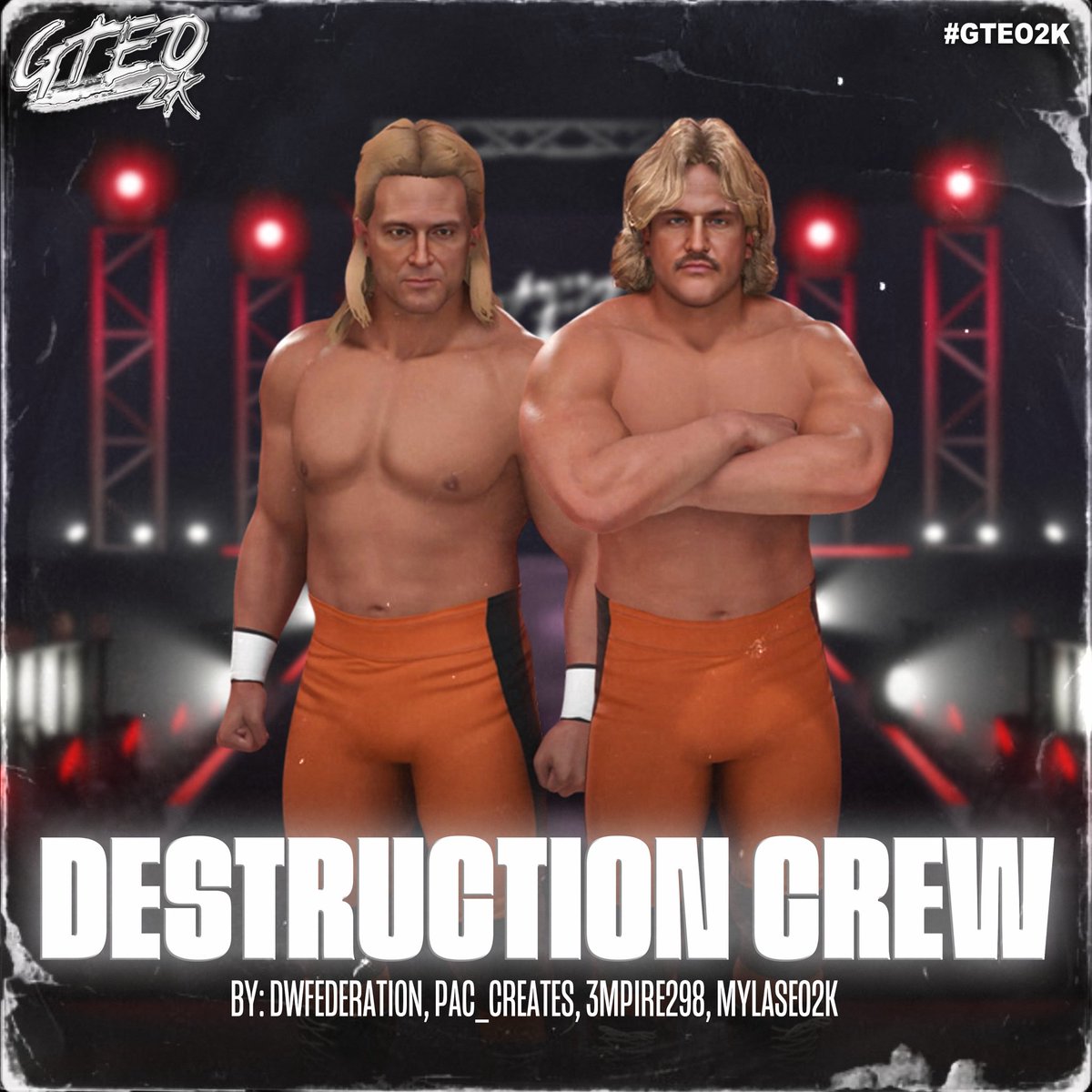 DWfederation (@dw_federation) on Twitter photo Destruction Crew are available NOW in #WWE2K25 for PS5 and Xbox Series X|S‼️
Brought to you by #GTEO2K
Collab with <a href="/PAC_Creates/">pac パック</a> & <a href="/3mpire928/">Undisputed3mp1re</a>
Moveset: <a href="/Mylaseo2K/">Mylaseo2K #GTEO2K</a>
Graphic: <a href="/henry_finch/">Henry Finch · (ヘンリー・フィンチ)</a>
Tags: 3mpire928, DWFederation, GTEO2K
Download them now and follow <a href="/GTEO2K/">GTEO</a> for more content! Destruction Crew are available NOW in #WWE2K25 for PS5 and Xbox Series X|S‼️
Brought to you by #GTEO2K
Collab with <a href="/PAC_Creates/">pac パック</a> & <a href="/3mpire928/">Undisputed3mp1re</a>
Moveset: <a href="/Mylaseo2K/">Mylaseo2K #GTEO2K</a>
Graphic: <a href="/henry_finch/">Henry Finch · (ヘンリー・フィンチ)</a>
Tags: 3mpire928, DWFederation, GTEO2K
Download them now and follow <a href="/GTEO2K/">GTEO</a> for more content!