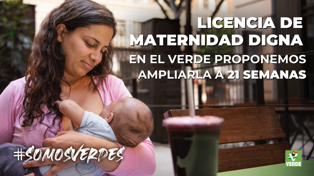 ¿Sabías que los primeros meses son esenciales para el desarrollo de tu bebé?

En el Verde proponemos ampliar la licencia de maternidad para fortalecer el lazo con sus bebés, cuidar la salud de madres e hijas e hijos, y asegurar un desarrollo pleno desde el inicio: