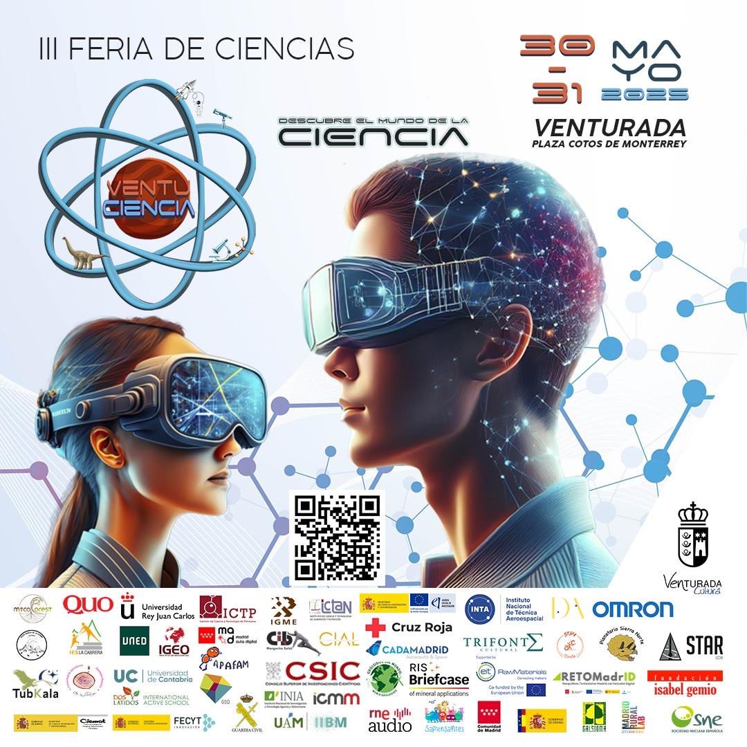 Ciencia y Tecnologia del Agua URJC (@ctyagua_urjc) on Twitter photo Este año los profesores del grado en Ciencia y Tecnología del Agua @CTyAgua_URJC de la <a href="/ESCET_URJC/">ESCET (URJC)</a> estarán este 30 y 31 de mayo en la III Feria de Ciencias de Venturada <a href="/ayto_venturada/">Actualidad Venturada</a>
¡Anímate a visitarnos! #mojateporelagua💧 Este año los profesores del grado en Ciencia y Tecnología del Agua @CTyAgua_URJC de la <a href="/ESCET_URJC/">ESCET (URJC)</a> estarán este 30 y 31 de mayo en la III Feria de Ciencias de Venturada <a href="/ayto_venturada/">Actualidad Venturada</a>
¡Anímate a visitarnos! #mojateporelagua💧
