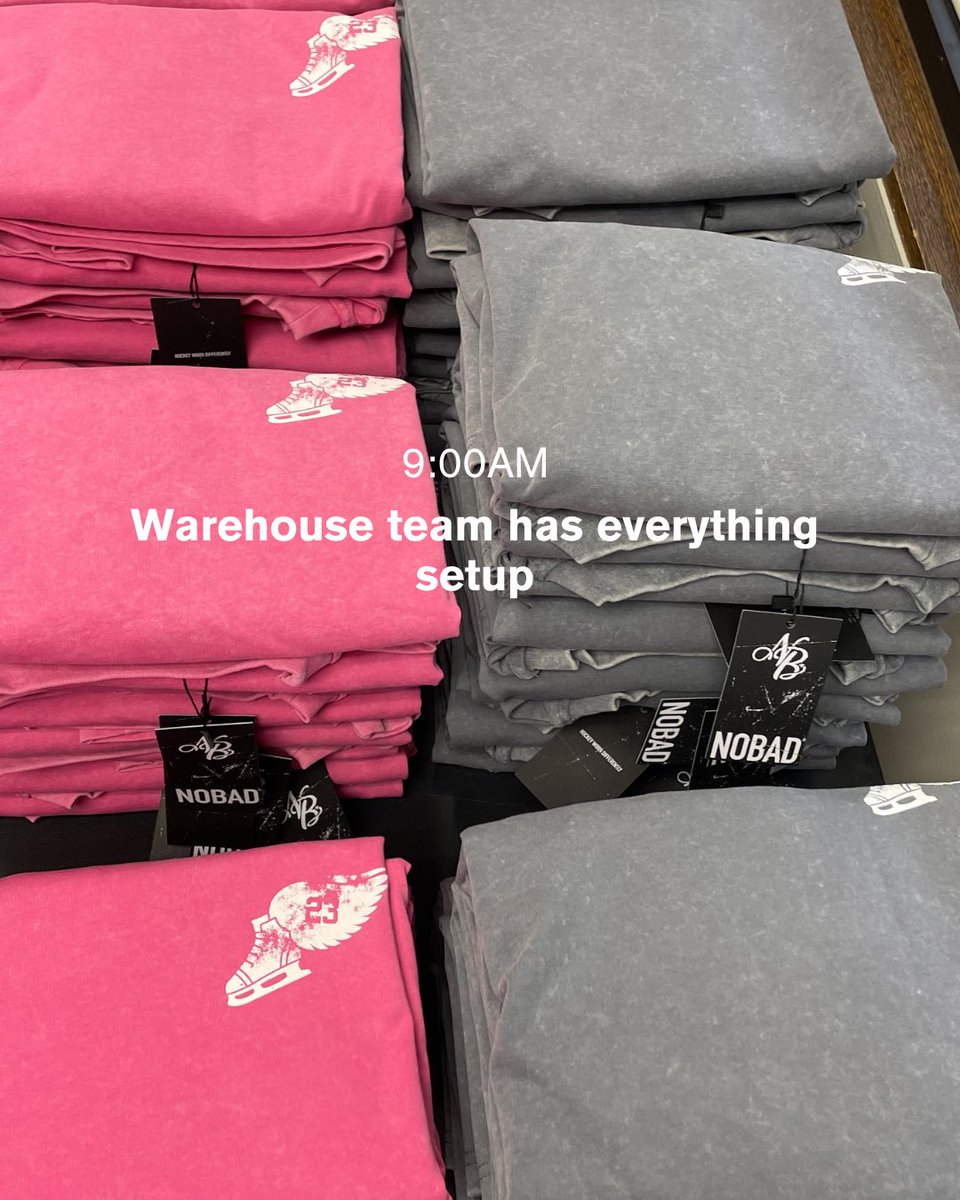 LawsonMcDonald_'s tweet photo. Best day for the brand in 2025. Baby steps but happy with our latest collection and the work put in. https://t.co/DUKafnQRRp