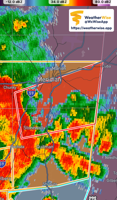 WxWiseApp's tweet image. 🌪 Tornado Warning for:
- Northern Clarke County in east central Mississippi
- Southern Lauderdale County in east central Mississippi

web.weatherwise.app/#wid=18ead05f1…

Expires in 38 minutes

#MSwx