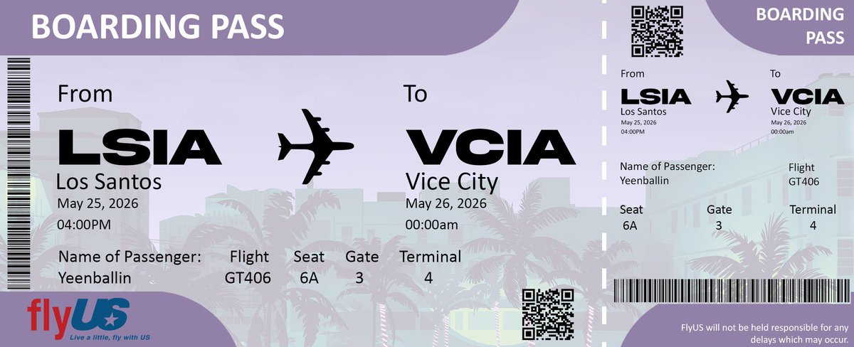 ill be in vice city 1 year from now