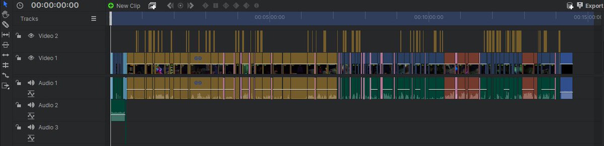my current REPO video editing timeline

hope to have it done next week!