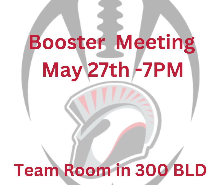 Join us as we plan for Rumble on the River and other upcoming booster events!