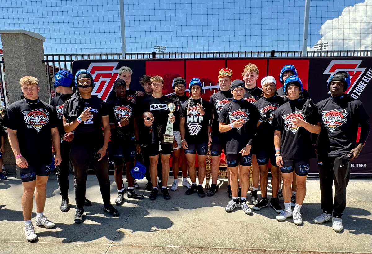 RARE Academy (@rareacademyid) on Twitter photo Boys went out to Salt Lake and won <a href="/RedZone7v7Elite/">RedZoneEliteFB</a> Nationals against some elite talent. Athletes worth checking out!
<a href="/JackBrant_6/">Jack Brant</a> <a href="/TOsterman20/">Titus Osterman</a> <a href="/hudsonlewiss2/">Hudson Lewis 3⭐️</a> <a href="/TalynWeaver/">Talyn Weaver</a> <a href="/amani_morel1/">Amani Morel</a> <a href="/ryan_brekke/">Ryan 3⭐️ Brekke</a> <a href="/JayceEvans11/">Jayce Evans</a> <a href="/themicahrhodes/">Micah Rhodes</a> <a href="/OwenOelkers1/">Owen Oelkers</a> <a href="/AuvionMontoya5/">Auvion Montoya</a> <a href="/nashokelley11/">Nash Okelley</a> Boys went out to Salt Lake and won <a href="/RedZone7v7Elite/">RedZoneEliteFB</a> Nationals against some elite talent. Athletes worth checking out!
<a href="/JackBrant_6/">Jack Brant</a> <a href="/TOsterman20/">Titus Osterman</a> <a href="/hudsonlewiss2/">Hudson Lewis 3⭐️</a> <a href="/TalynWeaver/">Talyn Weaver</a> <a href="/amani_morel1/">Amani Morel</a> <a href="/ryan_brekke/">Ryan 3⭐️ Brekke</a> <a href="/JayceEvans11/">Jayce Evans</a> <a href="/themicahrhodes/">Micah Rhodes</a> <a href="/OwenOelkers1/">Owen Oelkers</a> <a href="/AuvionMontoya5/">Auvion Montoya</a> <a href="/nashokelley11/">Nash Okelley</a>