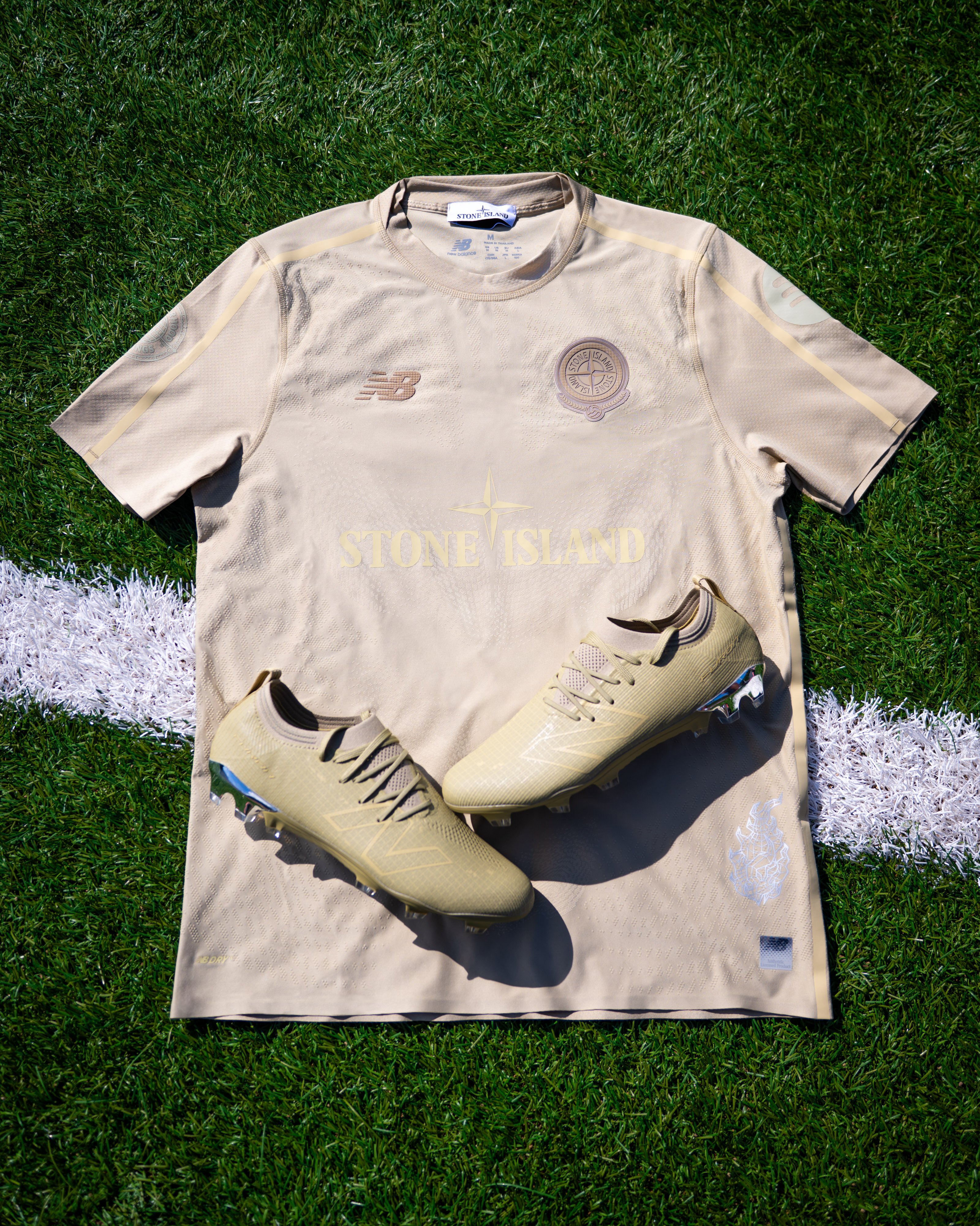 New Balance x Stone Island Football Kit & Boots Revealed