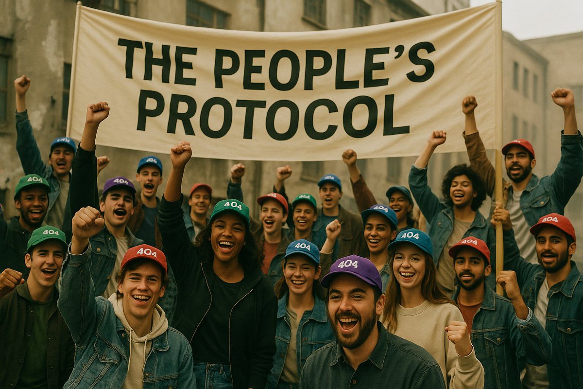 404protocolcoin's tweet image. If you&apos;re still here, you&apos;re early.
If you&apos;re still holding, you&apos;re family.
This is the Protocol of the People. Let’s rewrite it together.
#404protocol #jointheprotocol #futureloading #memecoin