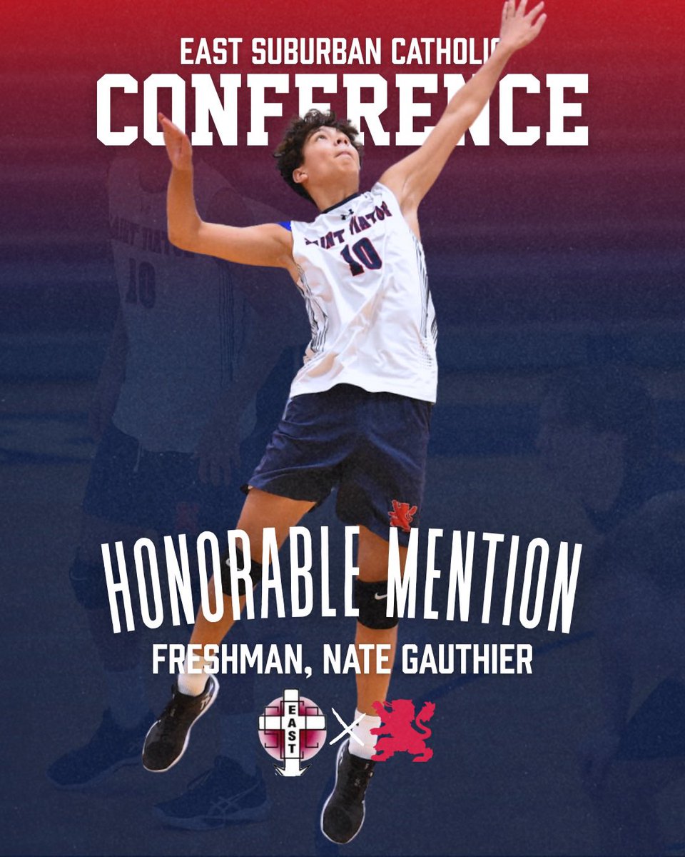 Congrats to Freshman Outside, Nate Gauthier. 2025 All-ESCC Honorable Mention👏