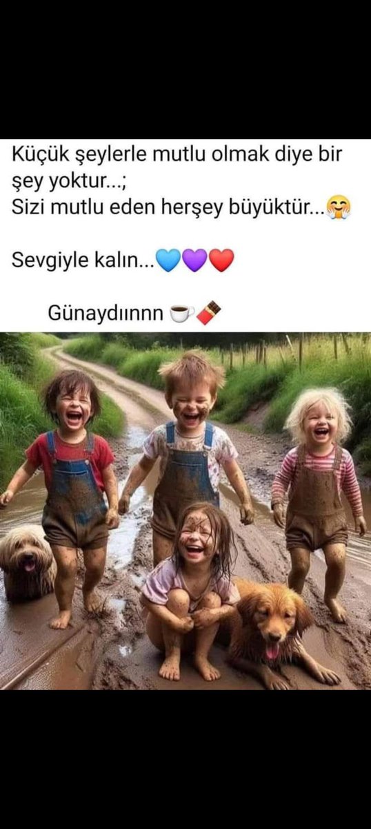 KİRLENMEK GÜZELDİR.