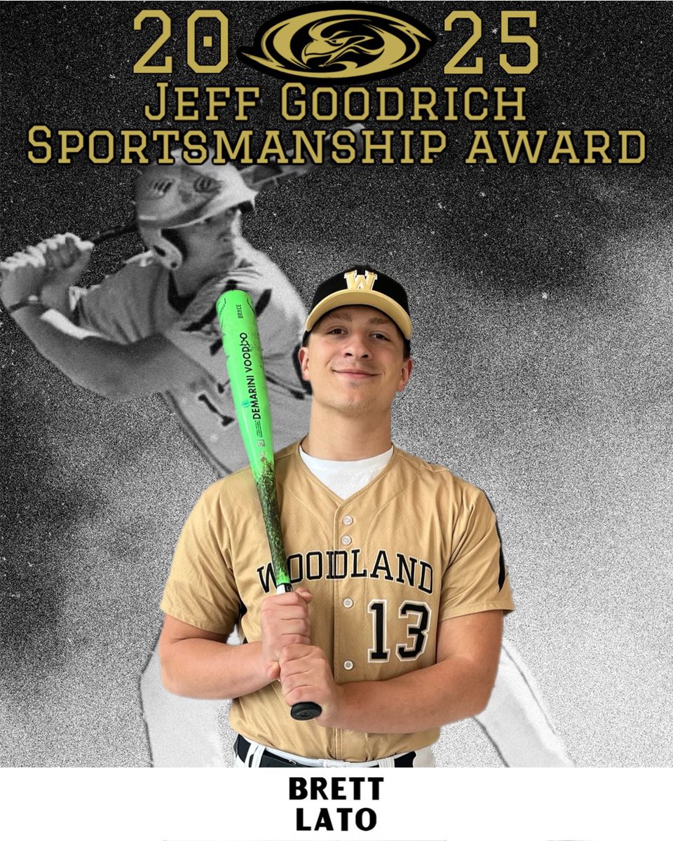 Brett Lato was selected by the Central Connecticut Baseball Umpires Association as a recipient of the 2025 Jeff Goodrich Sportsmanship Award. #ctbase