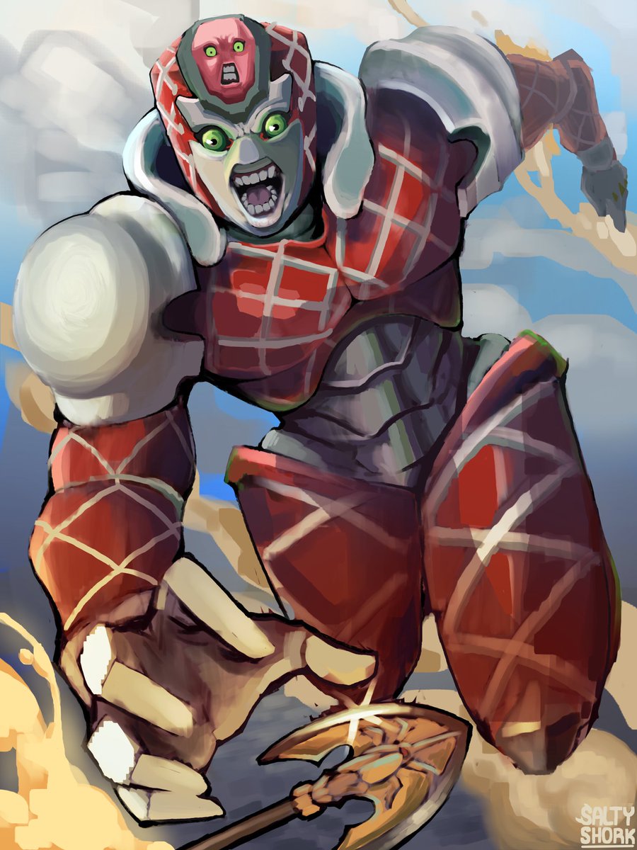 SaltyShorks's tweet image. JOJO - King Crimson