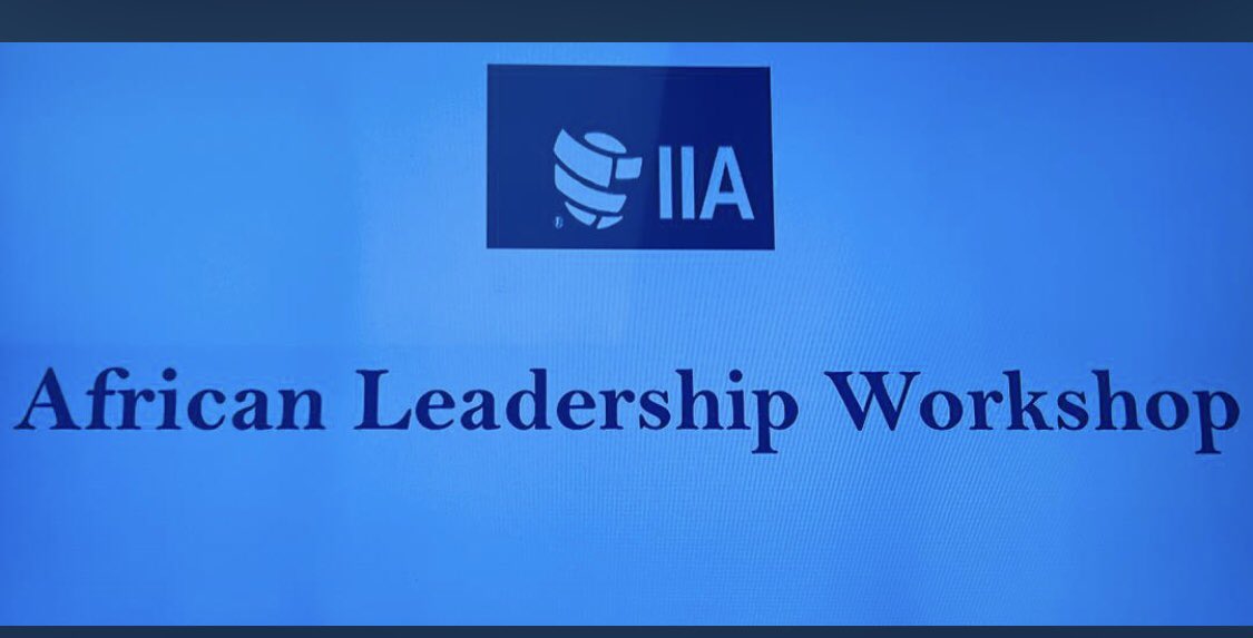 On May 25th, leaders from across the continent gathered to shape the future of internal auditing through dynamic sessions on advocacy, education, certification, and member engagement.

#IIA #LeadershipInAction #InternalAudit #KigaliWorkshop #AfricaLeadership