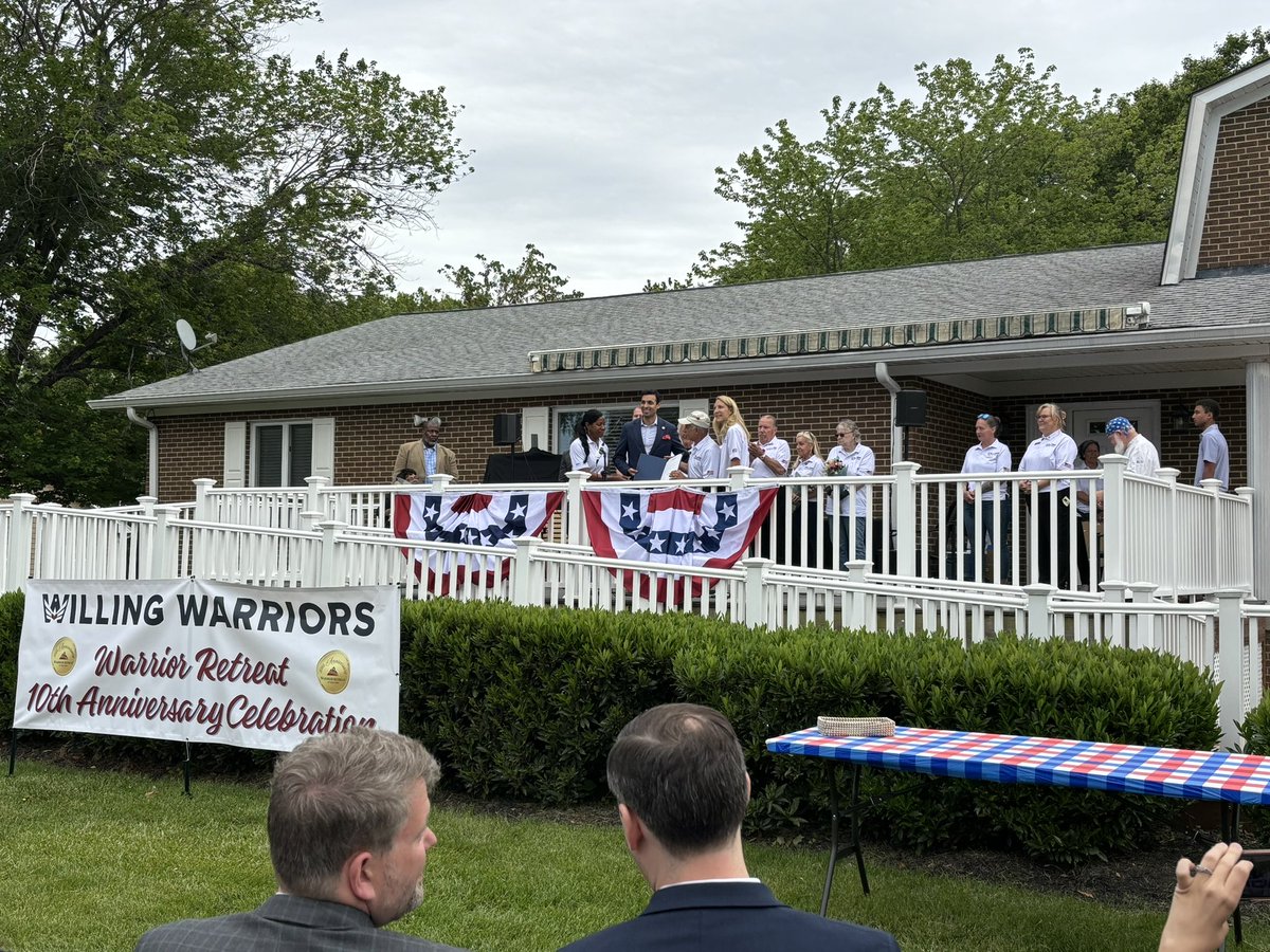 Rep. Suhas Subramanyam (VA-10) (@repsuhas) on Twitter photo Happy Memorial Day. Thank you to the <a href="/TownofLeesburg/">Town of Leesburg, VA</a> and <a href="/SOWW_va/">Willing Warriors</a> for hosting me today to honor those who gave their lives in service to our country. Happy Memorial Day. Thank you to the <a href="/TownofLeesburg/">Town of Leesburg, VA</a> and <a href="/SOWW_va/">Willing Warriors</a> for hosting me today to honor those who gave their lives in service to our country.