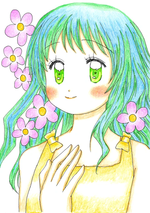 お絵描きです。#イラスト 