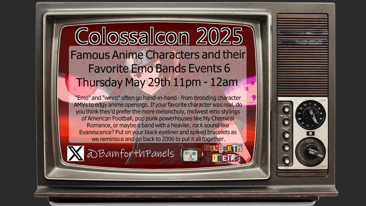 Bamforthpanels's tweet photo. Hey everyone, We are beyond pumped to see y'all at #Colossalcon2025 this week. We will once again have our cool Bamforth Panel ribbons for attendees. Please take a look at our offerings on the screens below (1/2) https://t.co/54jzVVRj2K