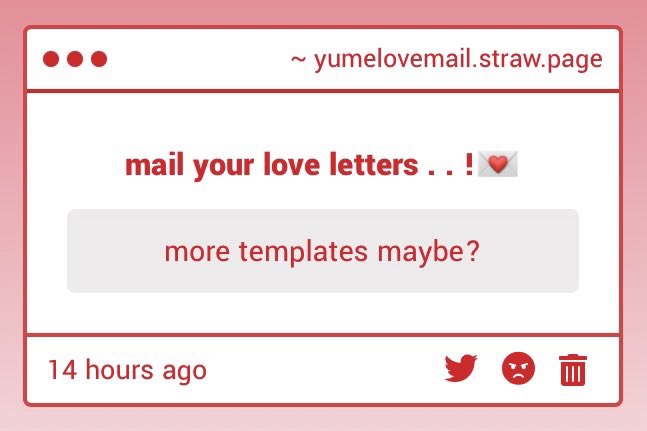 yumelovemail's tweet photo. here’s a new thread of a bunch of yumeintro templates i’ve saved! i’ll link our other one below as well for anyone who hasn’t seen it! — (🪡)

♡ #yumetwt https://t.co/h11c2x7Ugq