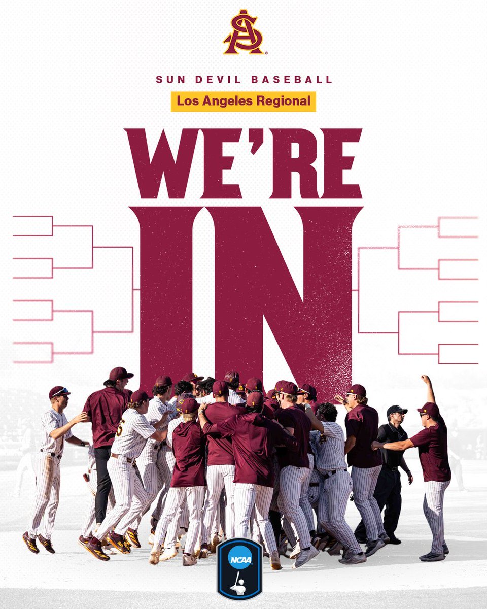 Tim Healey (@timhealeyasu) on Twitter photo So exciting to see <a href="/ASU_Baseball/">Sun Devil Baseball</a> back in an NCAA Regional. Happy for <a href="/williebloom/">Willie Bloomquist</a> and his staff, and happy that a great group of young men will get to experience post-season play - in a very familiar location! Hope to see a lot of Sun Devils in LA this weekend! So exciting to see <a href="/ASU_Baseball/">Sun Devil Baseball</a> back in an NCAA Regional. Happy for <a href="/williebloom/">Willie Bloomquist</a> and his staff, and happy that a great group of young men will get to experience post-season play - in a very familiar location! Hope to see a lot of Sun Devils in LA this weekend!
